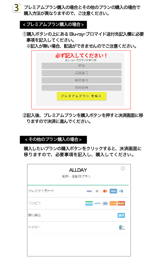ALLDAY購入方法